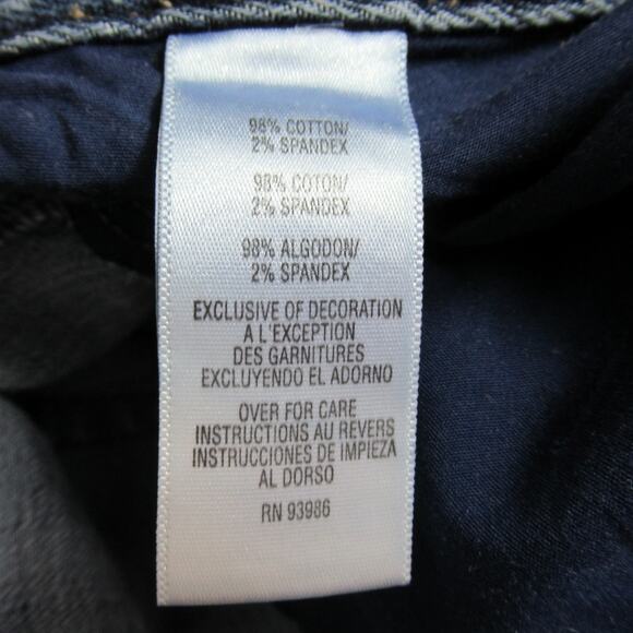 Vintage Casual Corner ANNEX Jeans Womens 20W Blue Denim Straight Stretch Momcore - Picture 7 of 8